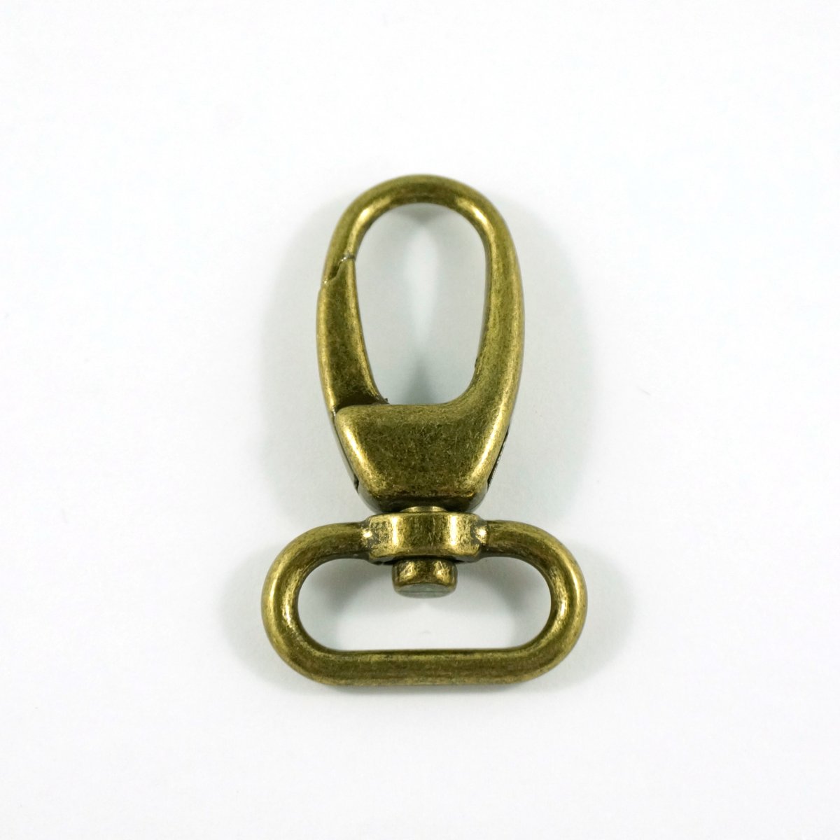 Swivel Snap Hook: Designer Profile (2 Pack)1" (25 mm) wide x (2 1/4") 57 mm long (fits 1" strap) antique brass
