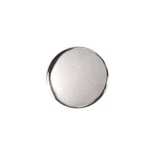 ELAN Shank Button - 18mm (3⁄4″) - 2 count- silver