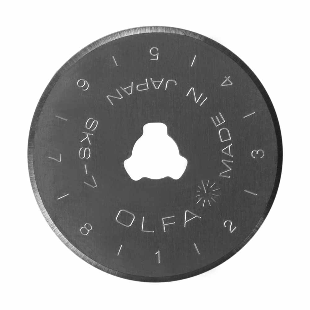 OLFA RB28-2 - 28mm Tungsten Tool Steel Rotary Blades - 2 pack