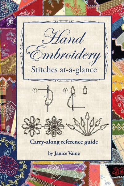 Hand Embroidery Stitches At-A-Glance: Carry-Along Reference Pocket Book Guide