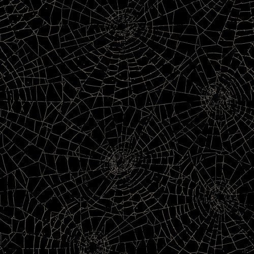 Maywood Web of Roses - spider Webs - Metallic $20.96/m