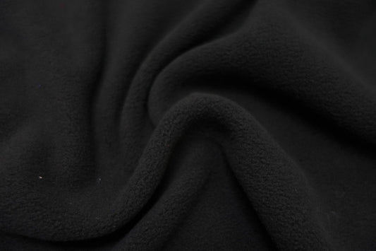 Glacier Solid Fleece- Black $19.96/m