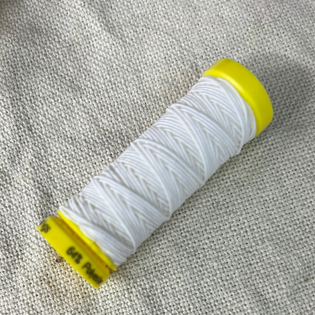 elastic thread 10m white 5019