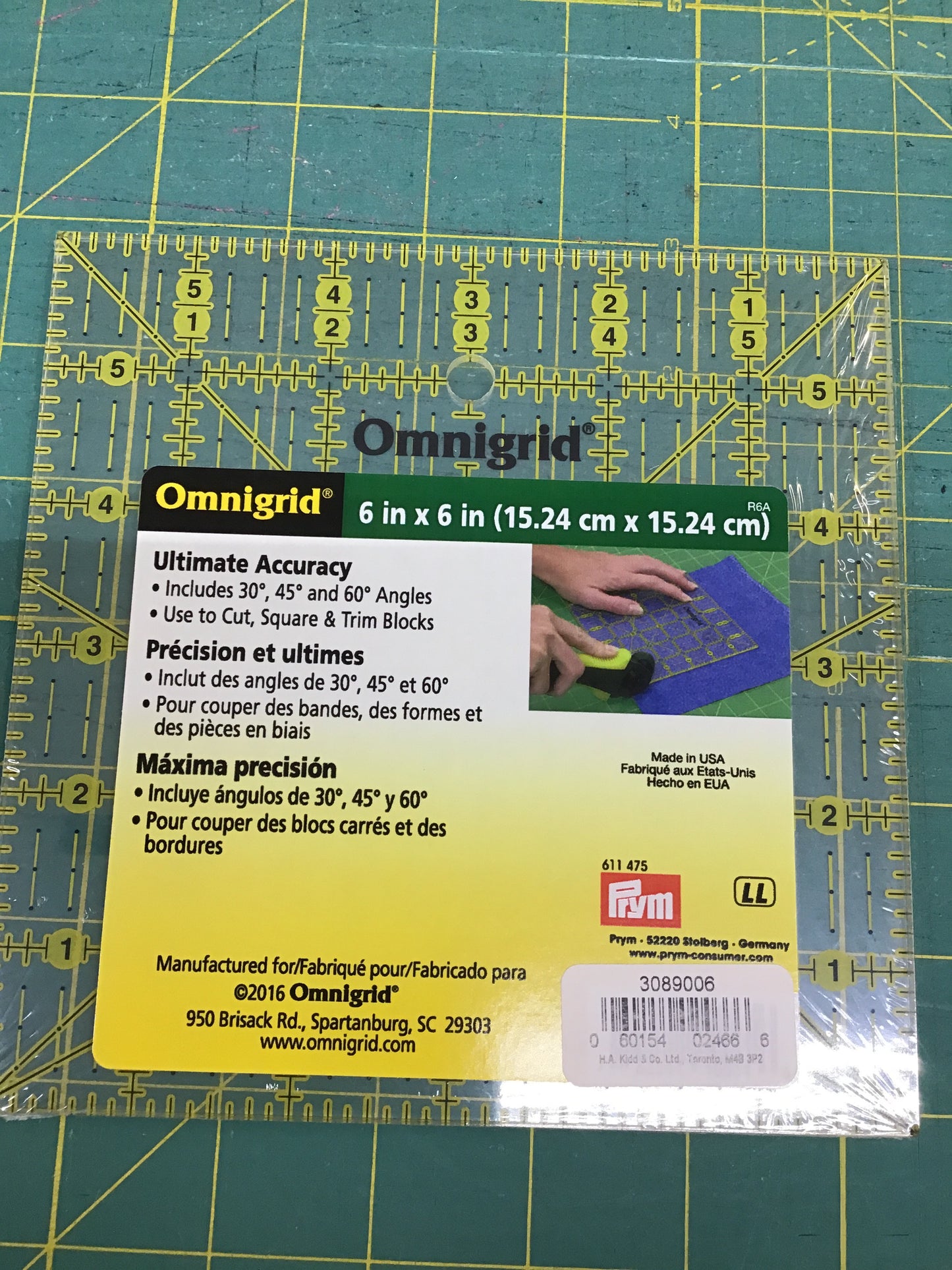 OMNIGRID Ruler - 6x6